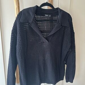 Black Knit Sweater